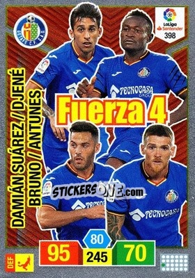 Figurina Getafe C.F. - Liga Santander 2018-2019. Adrenalyn XL n. 398 - Panini