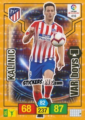 Figurina Kalinic - Liga Santander 2018-2019. Adrenalyn XL n. 416 - Panini