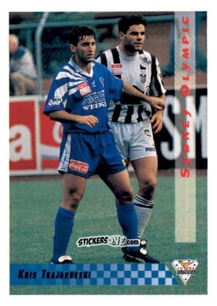 Sticker Kris Trajanovski - Australian National Soccer League 1994 n. 4 - Futera