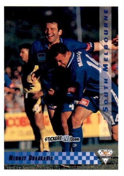 Figurina Mehmet Durakovic - Australian National Soccer League 1994 n. 5 - Futera