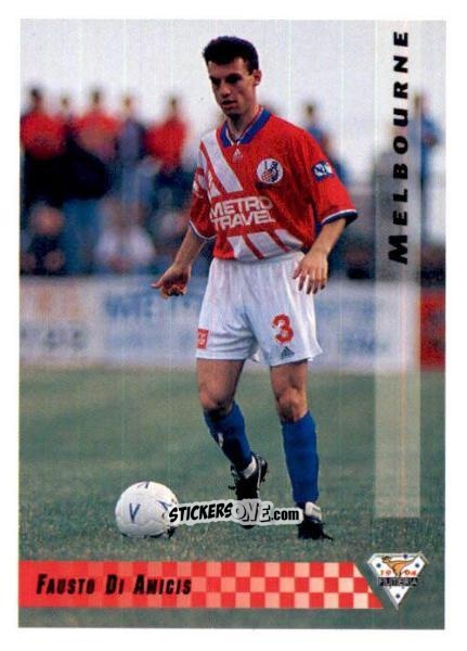 Cromo Fausto di Amicis - Australian National Soccer League 1994 n. 19 - Futera