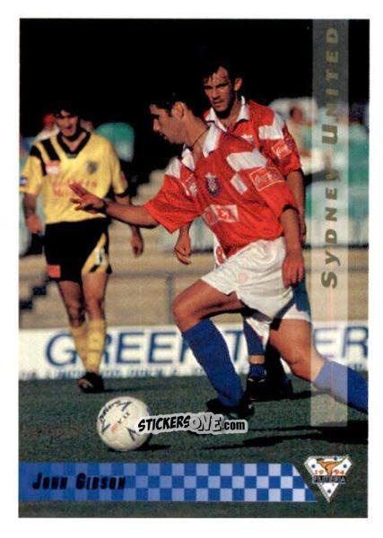 Sticker John Gibson - Australian National Soccer League 1994 n. 23 - Futera