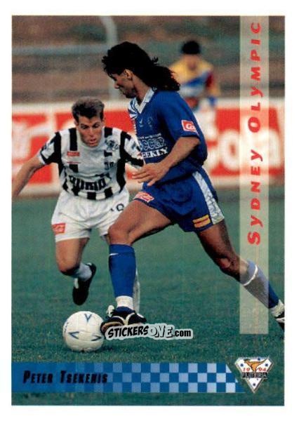 Cromo Peter Tsekenis - Australian National Soccer League 1994 n. 25 - Futera