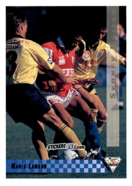 Sticker Manis Lamond - Australian National Soccer League 1994 n. 29 - Futera