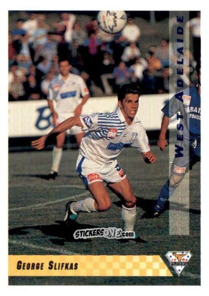 Figurina George Slifkas - Australian National Soccer League 1994 n. 31 - Futera
