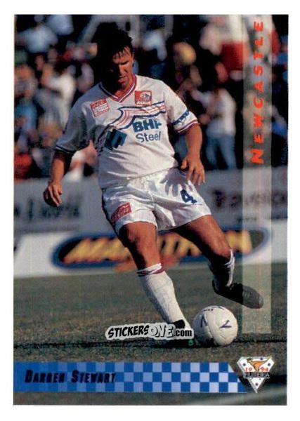 Cromo Darren Stewart - Australian National Soccer League 1994 n. 41 - Futera