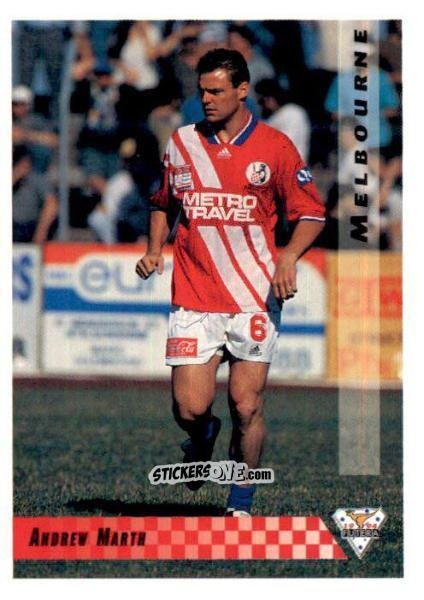 Cromo Andrew Martin - Australian National Soccer League 1994 n. 42 - Futera
