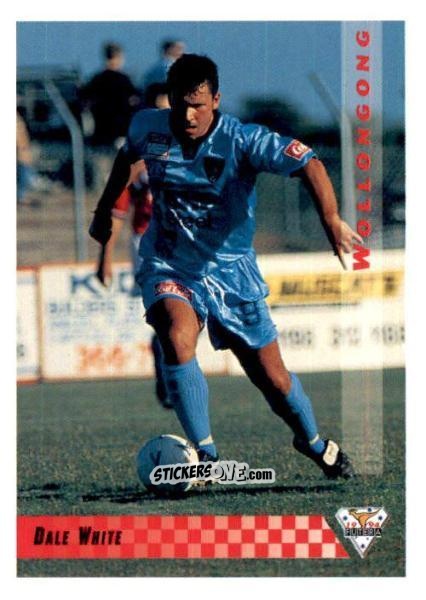 Cromo Dale white - Australian National Soccer League 1994 n. 49 - Futera