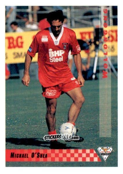 Cromo Michael O'Shea - Australian National Soccer League 1994 n. 56 - Futera