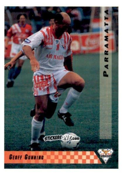 Figurina Geoff Gunning - Australian National Soccer League 1994 n. 74 - Futera