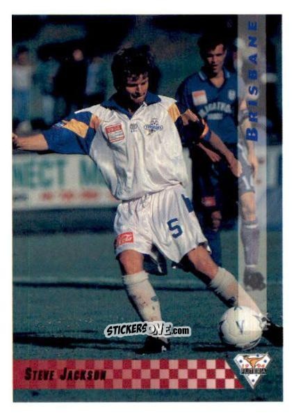 Cromo Steve Jackson - Australian National Soccer League 1994 n. 77 - Futera
