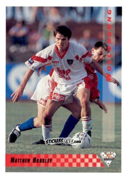 Cromo Matthew Horsley - Australian National Soccer League 1994 n. 79 - Futera