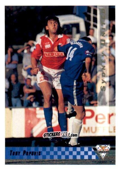 Figurina Tony Popovic - Australian National Soccer League 1994 n. 89 - Futera
