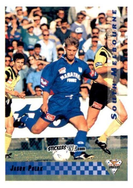 Figurina Jason Polak - Australian National Soccer League 1994 n. 93 - Futera