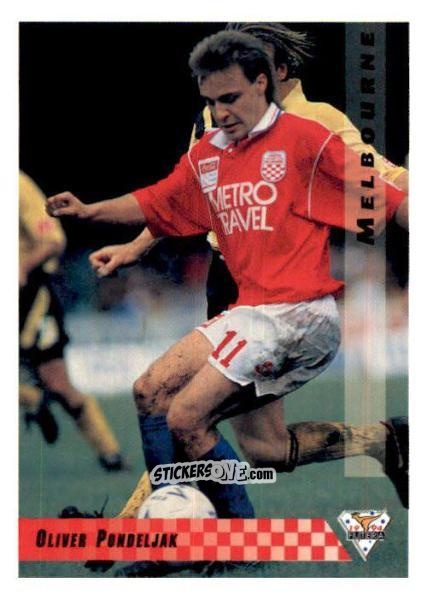 Cromo Oliver Pondeljak - Australian National Soccer League 1994 n. 99 - Futera