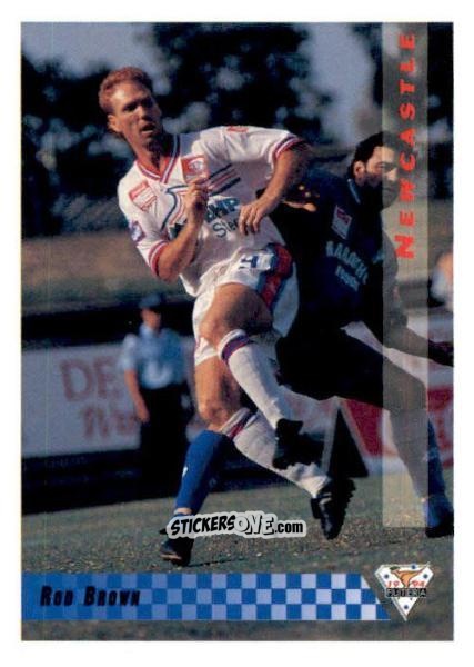 Sticker Rob Brown - Australian National Soccer League 1994 n. 100 - Futera
