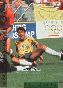 Sticker OR4.  Ned Zelic (Australia) - Australian National Soccer League 1994 n. OR4 - Futera