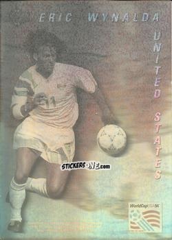 Sticker Eric Wynalda - World Cup USA 1994. Preview Italian/Spanish n. WSH9 - Upper Deck