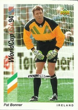Figurina Pat Bonner - World Cup USA 1994. Preview Italian/Spanish n. 9 - Upper Deck