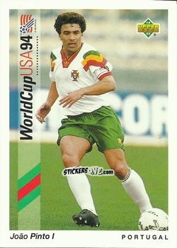 Cromo Joao Pinto I - World Cup USA 1994. Preview Italian/Spanish n. 10 - Upper Deck