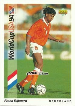Cromo Frank Rijkaard - World Cup USA 1994. Preview Italian/Spanish n. 18 - Upper Deck
