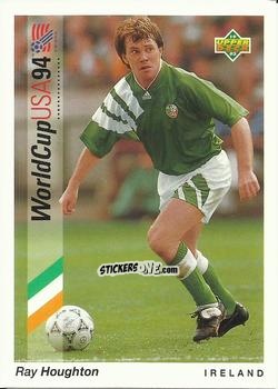 Figurina Ray Houghton - World Cup USA 1994. Preview Italian/Spanish n. 32 - Upper Deck