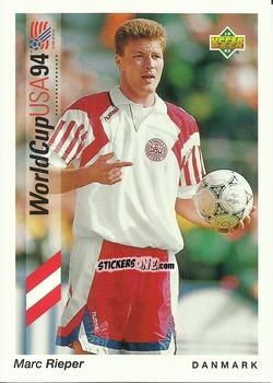 Figurina Marc Rieper - World Cup USA 1994. Preview Italian/Spanish n. 33 - Upper Deck