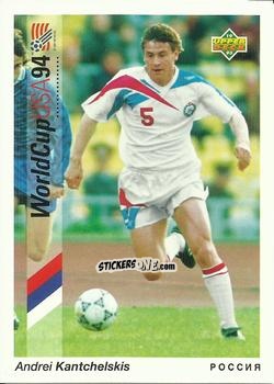 Figurina Andrei Kanchelskis - World Cup USA 1994. Preview Italian/Spanish n. 42 - Upper Deck