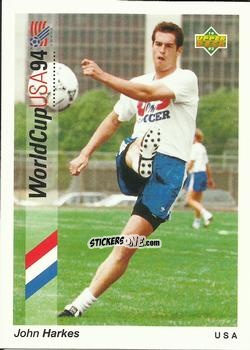 Figurina John Harkes - World Cup USA 1994. Preview Italian/Spanish n. 46 - Upper Deck