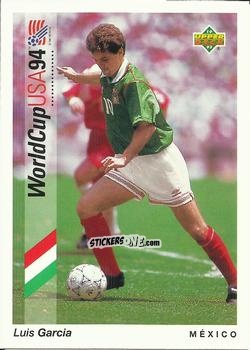 Cromo Luis Garcia - World Cup USA 1994. Preview Italian/Spanish n. 58 - Upper Deck