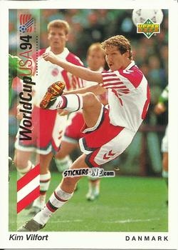 Sticker Kim Vilfort - World Cup USA 1994. Preview Italian/Spanish n. 68 - Upper Deck