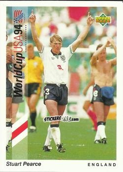 Figurina Stuart Pearce - World Cup USA 1994. Preview Italian/Spanish n. 77 - Upper Deck