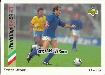 Sticker Franco Baresi - World Cup USA 1994. Preview Italian/Spanish n. 78 - Upper Deck