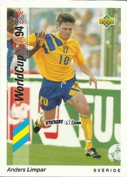 Figurina Anders Limpar - World Cup USA 1994. Preview Italian/Spanish n. 89 - Upper Deck