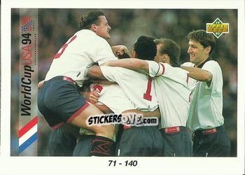 Figurina Checklist 71-140 - World Cup USA 1994. Preview Italian/Spanish n. 90 - Upper Deck