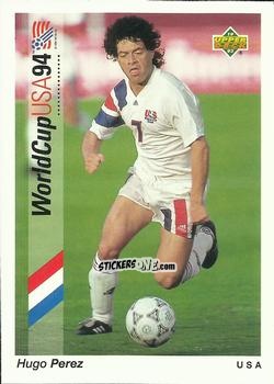 Sticker Hugo Perez - World Cup USA 1994. Preview Italian/Spanish n. 100 - Upper Deck