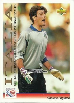 Cromo Gianluca Pagliuca - World Cup USA 1994. Preview Italian/Spanish n. 113 - Upper Deck