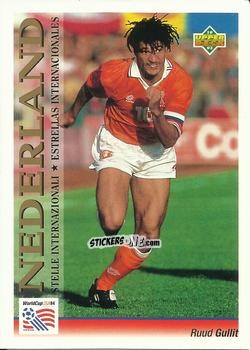 Cromo Ruud Gullit - World Cup USA 1994. Preview Italian/Spanish n. 120 - Upper Deck