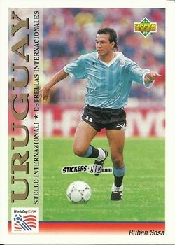 Cromo Ruben Sosa - World Cup USA 1994. Preview Italian/Spanish n. 121 - Upper Deck