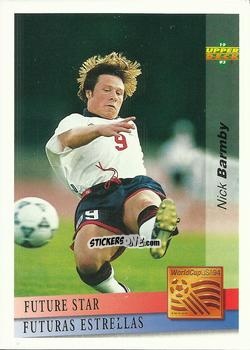 Figurina Nick Barmby - World Cup USA 1994. Preview Italian/Spanish n. 126 - Upper Deck