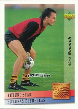 Figurina Mark Bosnich - World Cup USA 1994. Preview Italian/Spanish n. 128 - Upper Deck