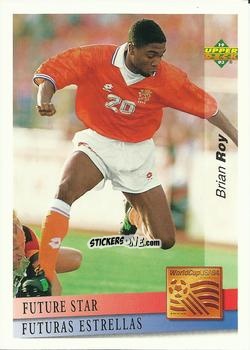 Figurina Bryan Roy - World Cup USA 1994. Preview Italian/Spanish n. 136 - Upper Deck