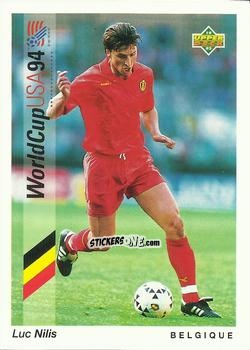 Cromo Luc Nilis - World Cup USA 1994. Preview Italian/Spanish n. 152 - Upper Deck