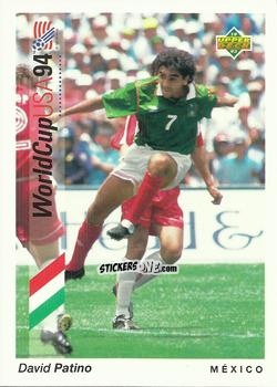 Figurina David Patino - World Cup USA 1994. Preview Italian/Spanish n. 185 - Upper Deck