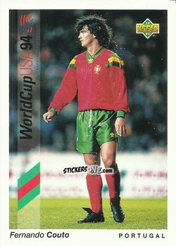 Figurina Fernando Couto - World Cup USA 1994. Preview Italian/Spanish n. 199 - Upper Deck