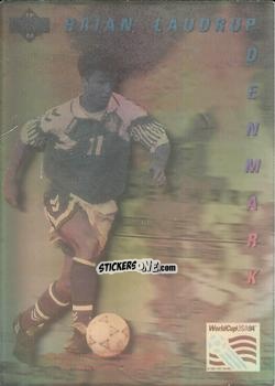 Figurina Brian Laudrup - World Cup USA 1994. Preview Italian/Spanish n. WSH2 - Upper Deck