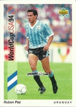 Cromo Ruben Paz - World Cup USA 1994. Preview Italian/Spanish n. 5 - Upper Deck