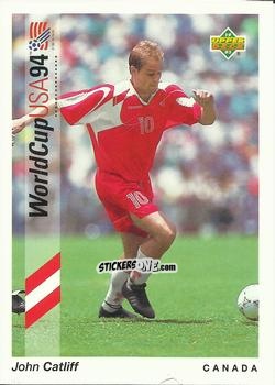 Figurina John Catliff - World Cup USA 1994. Preview Italian/Spanish n. 37 - Upper Deck