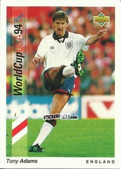 Cromo Tony Adams - World Cup USA 1994. Preview Italian/Spanish n. 52 - Upper Deck