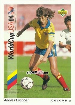 Cromo Andres Escobar